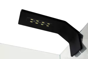 Lámpara LED para acuario AquaLighter Nano (Negra) (hasta 7 galones, 25L) - Imagen 1 de 4
