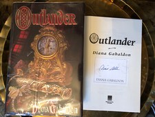 FREE SHIP Diana Gabaldon Outlander 1991 BOLDLY SIGNED 1st Edition/7th Print