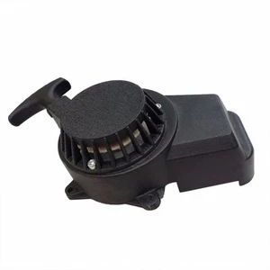 2 STROKE ALUMINUM PULL STARTER START 47CC 49CC 50CC POCKET SUPER DIRT BIKE BLACK - Picture 1 of 4