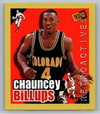 1997 Press Pass Double Threat Retroactive RC Chauncey Billups #3