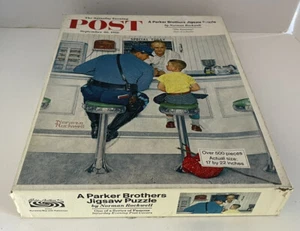 Parker Brothers The Saturday Evening Post “The Runaway” 500+ Piece Puzzle 22X17 - Picture 1 of 1