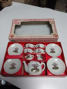 Woolworth Woolco Tea Time 13 Piece Toy China Tea Service for 4 Party Made Japan - Picture 1 of 10