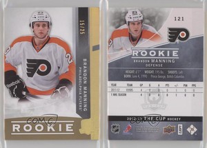 2012-13 Upper Deck The Cup Spectrum Gold /25 Brandon Manning #121 Rookie RC