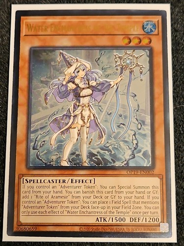 water enchantress of the temple (yu-gi-oh!) drawn by kanzakietc | Danbooru
