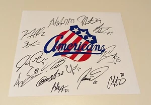 2009-2010 AHL Rochester Americans Amerks team signed U PICK 1 - Picture 1 of 6