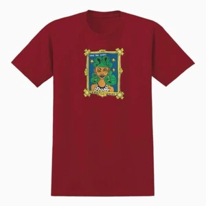 Brand New Krooked Fear T-shirt Maroon - Picture 1 of 1