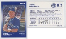 1990 Star Dunedin Blue Jays Jason Townley #21