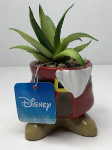 Disney Grumpy Succulent Terrarium Snow White & The 7 Dwarfs New 5” - Picture 1 of 6