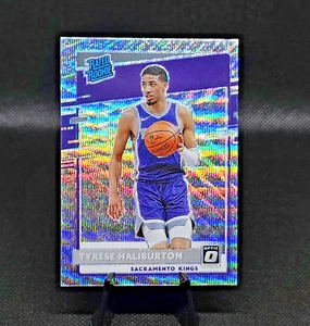 Donruss Optic Silver Wave Prizm Tyrese Haliburton (RC) #162 Kings SP 2020-21🏀 - Imagen 1 de 5