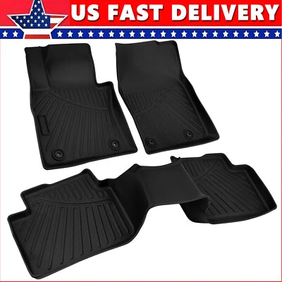 3D Floor Mats Replacement for 2020-2025 2024 2023 Mazda CX-30 CX30 Liner Black - Image 1 of 4