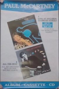 Paul McCartney promo poster Broad Street 80cm x 60cm excellent condition rolled - Picture 1 of 1