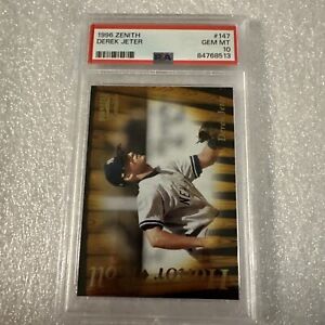 1996 Zenith Derek Jeter #147 Honor Roll PSA 10 Gem Mint HOF New York Yankees