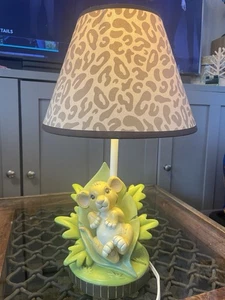16” Vintage America Exclusive 1994 Disney Lion King Simba Nursery Lamp Rare - Picture 1 of 12
