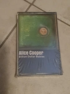 Alice Cooper Billion Dollar Babies Cassette Sealed Unopened - Picture 1 of 5