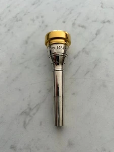 Yamaha 14B4-GP gold trumpet mouthpiece - Foto 1 di 8