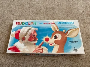 1977 Rudolph The Red Nosed Reindeer Board Game Cadaco Christmas Complete RARE - Picture 1 of 10