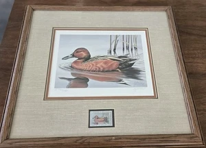 Gerald Mobley - Federal Duck Stamp Print 1986 S/N Lithograph - Picture 1 of 6