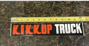 HTF Vintage KIKK Houston Texas Radio Station Bumper Sticker 1980s KIKKup Truck - Picture 1 of 3