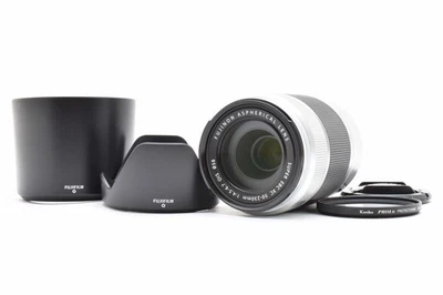 Exc Fujifilm Fujinon Camera Lens EBC XC 50-230mm f4.5-6.7 Filter/Hood Silver 243 - Image 1 of 4