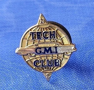 General Motors Mechanics Club Anstecknadel 10K Gold Filled Oldtimer Design selten - Bild 1 von 6