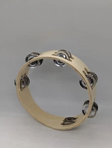 Tiger TAM84-08 8" Tamburin Holz zweireihig Jingle Naturholz ohne Kopf - Bild 1 von 9