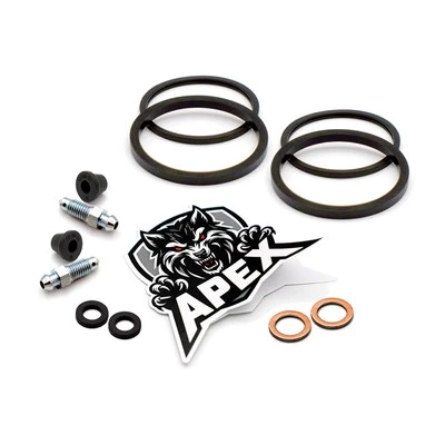 Brake Caliper Seal FZR400 Genesis 1986 Rear Yamaha Parts Rebuild Repair Kit 1WG Foto 1 de 4