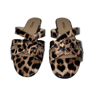 Vaneli Sandals Brig Camel Leo Patent Size 7.5 - Picture 1 of 9