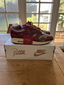 Nike Air Max 1 Patta Rush Maroon. Size US 13 - Picture 1 of 5