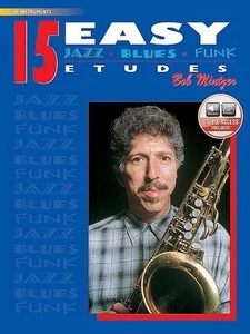 15 Easy Jazz, Blues & Funk Etudes: E-Flat Instrument (Buch/CD): E-Flat Inst ... - Bild 1 von 5