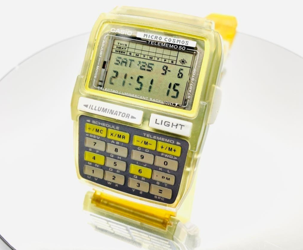 時計 CASIO DATA BANK micro cosmos Casio DBC-63 Databank Micro Cosmos Calculator Watch | eBay