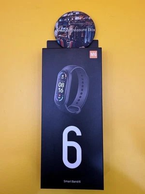 Mi Band 6 Smart Band Fitness Tracker Heart Rate  iOS & Android Pink - Image 1 of 3