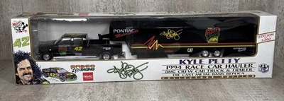 1/25 Brookfield Kyle Petty Mello Yello 1994 Race Car Hauler Truck Trailer NASCAR - Image 1 of 4