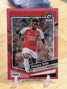 2023-24 Panini Donruss Fifa - Optic Bukayo Saka #72 Pink Velocity Prizm /99 - Bild 1 von 6
