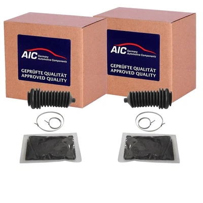 2X AIC Soufflet De Direction Compatible Avec NISSAN KUBISTAR RENAULT CLIO - Photo 1/3