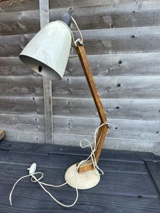 Vintage Retro Habitat Terence Conran MacLamp All Original Wooden Arms - Picture 1 of 20