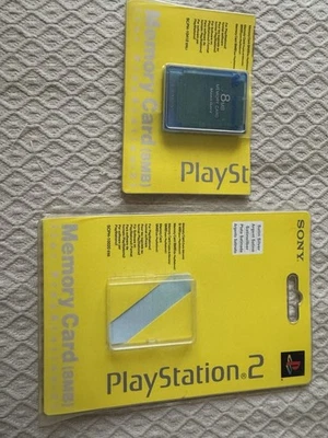 Memory Card PS2 Blu 8 Mb + Blister Vuoto - Immagine 1 di 4