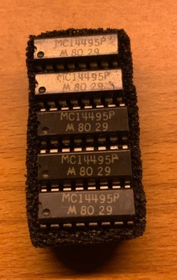 MC14495P Motorola 7-Segment Treiber, 9 Stück - Bild 1 von 2