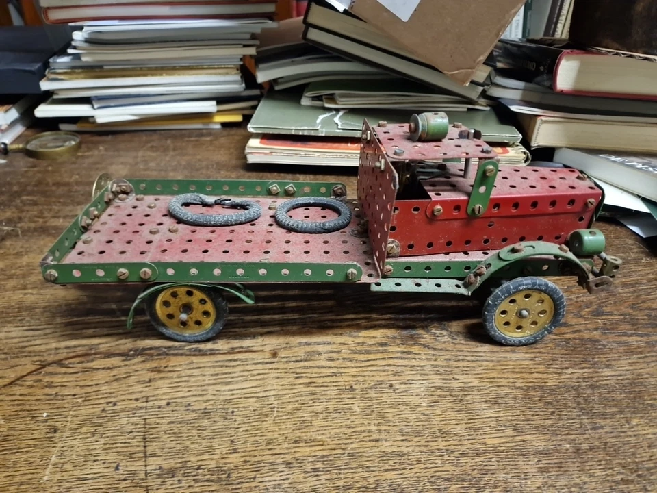 Camion Meccano England  H. 12x35x12 SGR1  ^ - Immagine 1 di 4