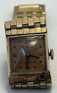 La Salle - 15 Jewel - Antique Watch - Square Face, Roman Numerals, Self Wind - Picture 1 of 8
