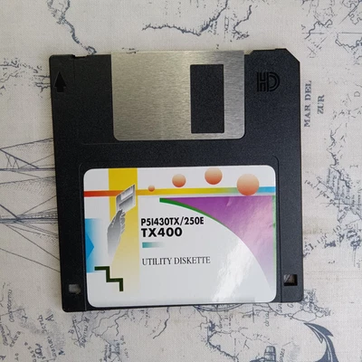 Intel TX400 Chipset P51430TX/250E Utility Drivers 3.5" Floppy Diskette - Image 1 of 2