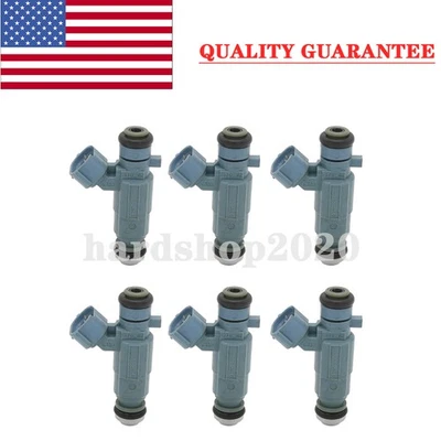 6Pcs Fuel Injectors 35310-38010 For 2003-2004-2005 Kia Sorento 3.5L 842-12256 - Image 1 of 4