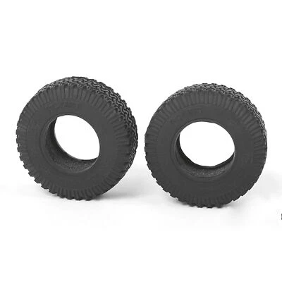 2PCS 1.0" All Terrain Tires Replace Rubber Tyres for RC4WD Dirt Grabber RC Car - Image 1 of 3