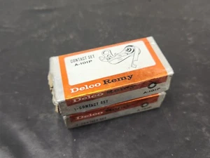3EA Vintage GM Delco Remy Contact Set 1972014 A-101P Chrysler DeSoto BIN B9 - Picture 1 of 2