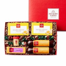 Hickory Farms Farmhouse Sausage & Cheese Medium Gift Box | Gourmet Food Gift 