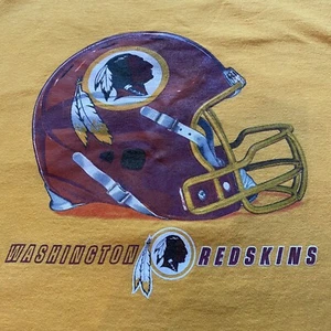 NFL Washington Redskins Amarillo Casco de Fútbol Americano Fan VF Ropa de Imagen Camiseta Grande - Imagen 1 de 10