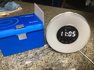 Home Labs Sveglia Alba Orologio Digitale LED con Interruttore 6 Colori e Radio FM - Foto 1 di 5