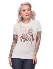 Rock Steady Clothing Shirt Tiki Lady Rockabilly Vintage Style Girlie T-Shirt