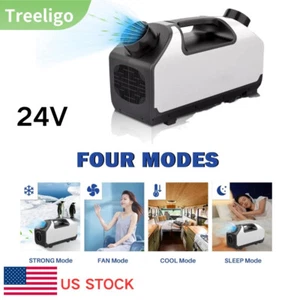 24V Electric Portable Air Conditioner For Outdoor Camping AC Cool Conditioning - Picture 1 of 11