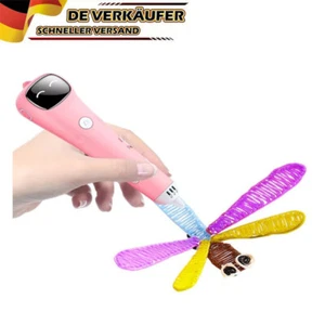 Rosa Kabellos 3D Druck Stift Pen Set für PCL  Kinder dreidimensionaler stift - Bild 1 von 9
