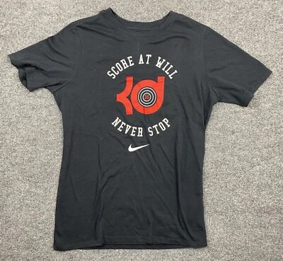 Camiseta Nike Kevin Durant Puntuación At Will Never Stop Dri Fit Corte Atlético Niños XL Foto 1 de 4